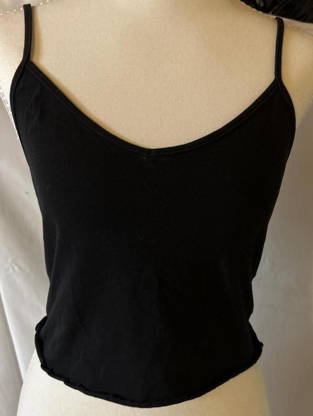 H&M Women's Black Vests-tanks-cami